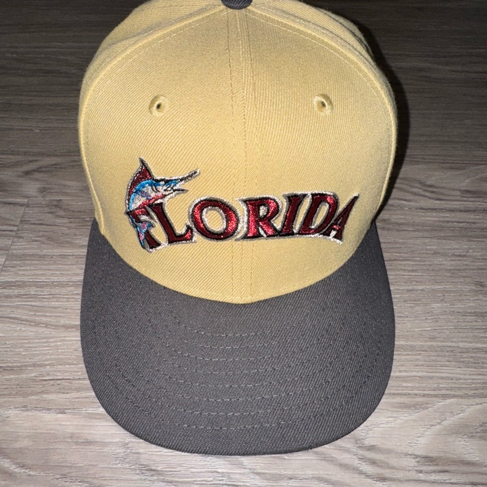 New Era Florida Marlins Custom 59fifty 7-1/2